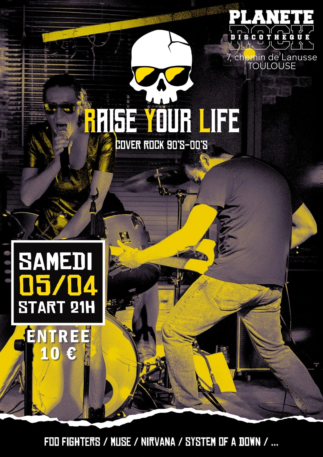 Affiche Raise Your Life